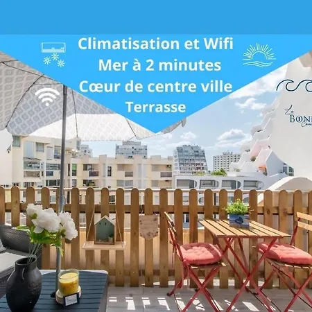 L'amiral * Clim * A 2 Minutes * Wifi * Centre Apartment